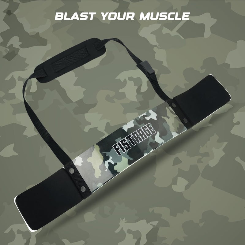 Velo FISTRAGE Arm Blaster for Biceps & Triceps Heavy Duty Aluminum Bicep Curl Isolator with Thick Neck Padding Gym & Home Workout Equipment for Weightlifting and Bodybuilding - Image 2
